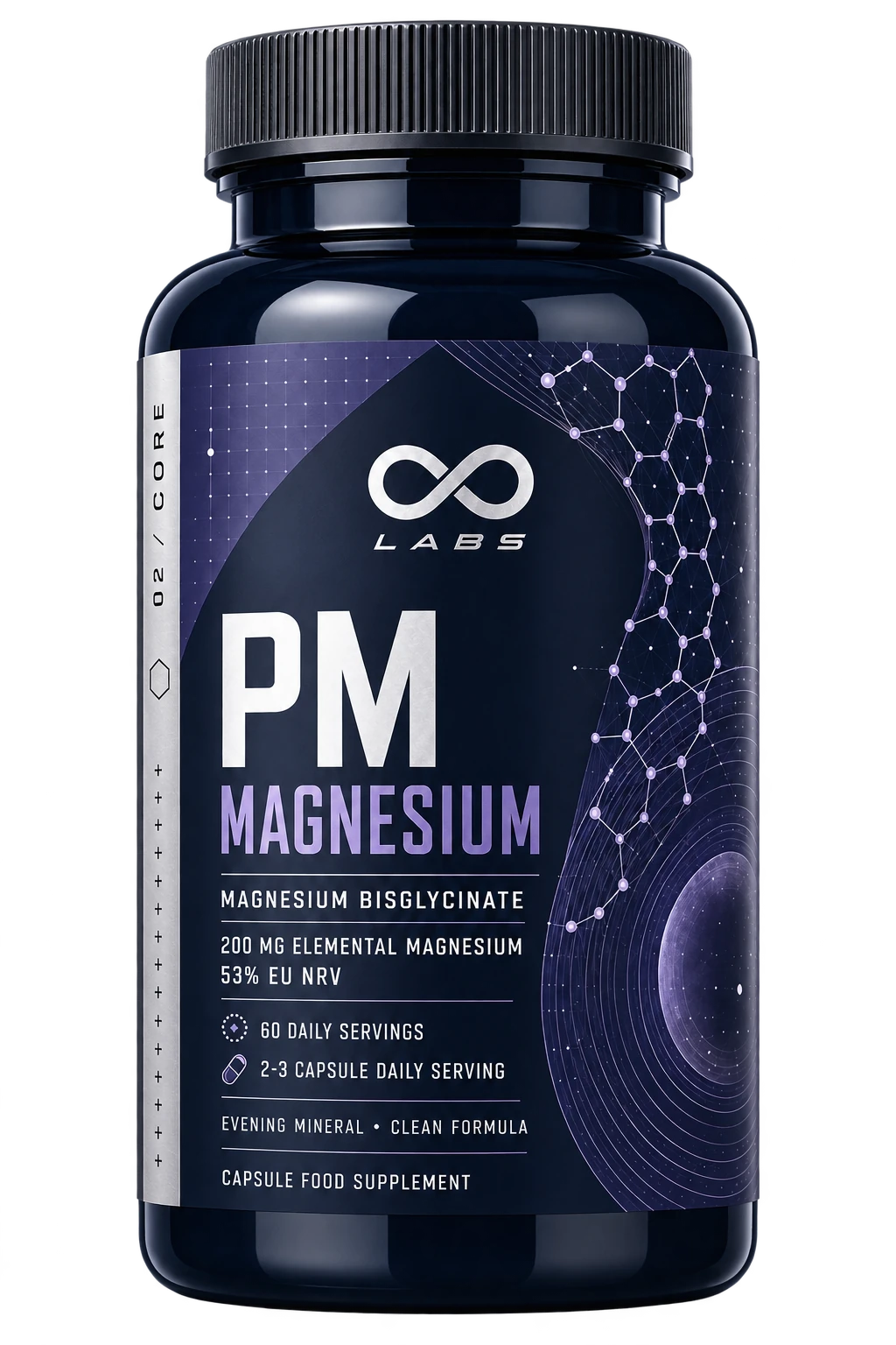PM Magnesium front label